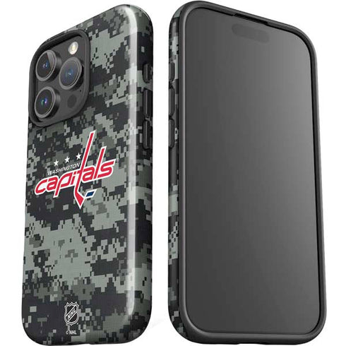 NHL Washington Capitals Camo iPhone 16 Pro Impact Case